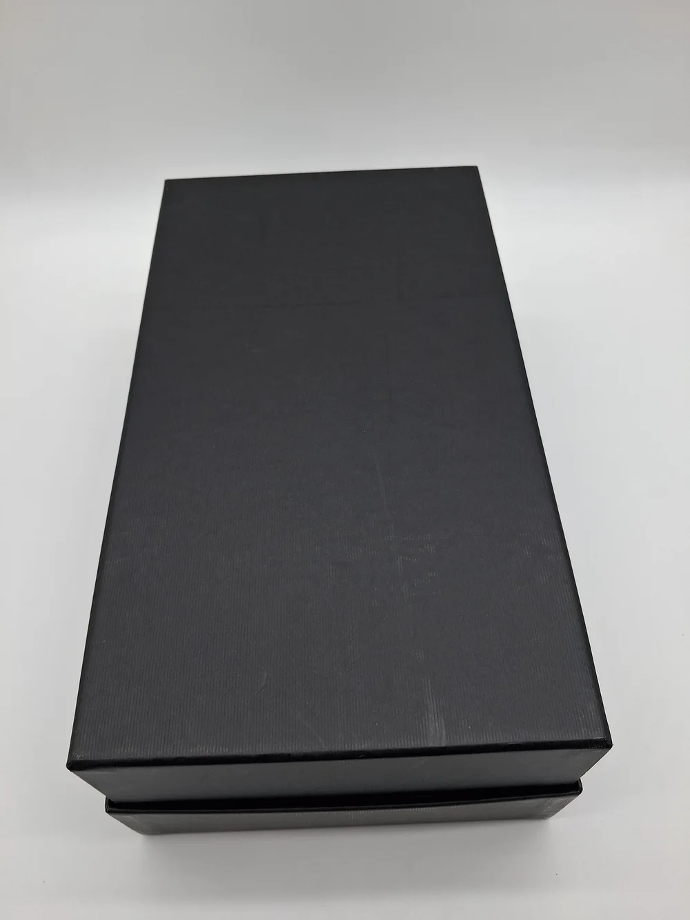Gucci White & Black Box with Brown Monogram Dust Bag